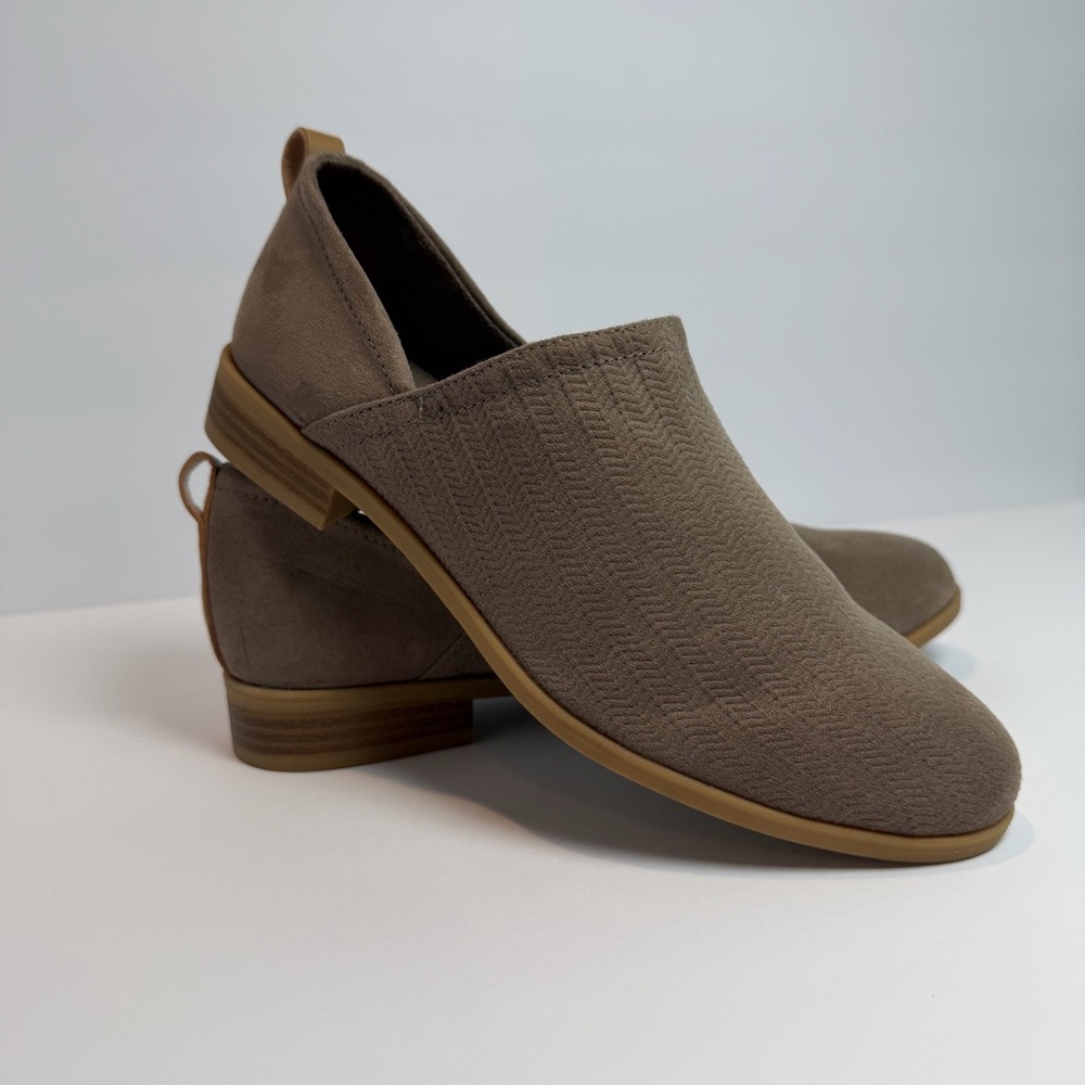 Dr. Scholls Women's Ruler‎ Taupe Grey Slip On Loafer size 7